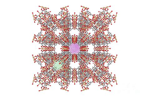 Metal Organic Framework Photograph By Thom Leach Science Photo