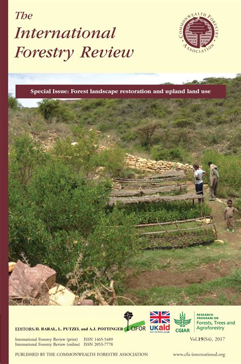 Forest Landscape Restoration in Hilly and Mountainous Regions: Special Issue | Center for ...