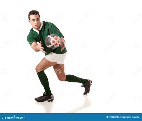 Rugby Player Stock Photo Image Of Caucasian Sport Athlete 18323766