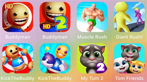 Kick The Buddy 2 Forever Buddyman Kick 2 My Talking Tom 2 Talking Tom