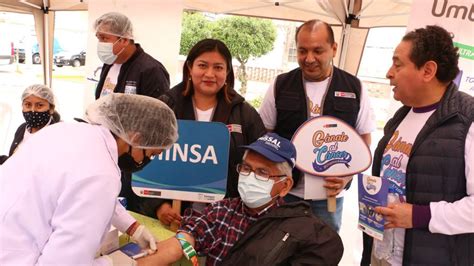 Semana Nacional de Lucha contra el Cáncer Minsa recuerda a la