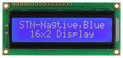 Lcd Display 16x2 Lcd Module 16x2 Winstar Display Lcd Wh1602b