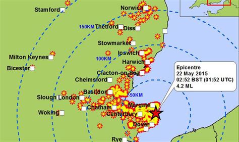 Uk Earthquake Hits Kent Uk News Uk