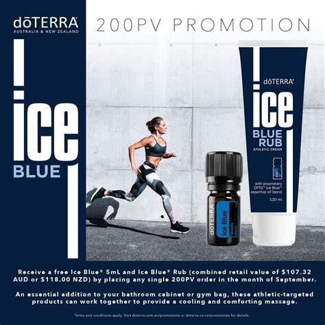 This Month Only Receive A Free Ice Blue 5ml And Ice Blue Rub Combined