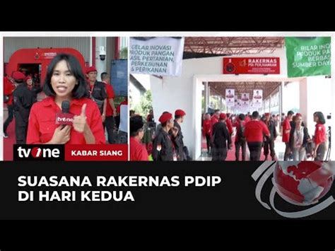 Sejumlah Agenda Bahasan Dalam Rakernas PDIP Di Hari Kedua TvOne