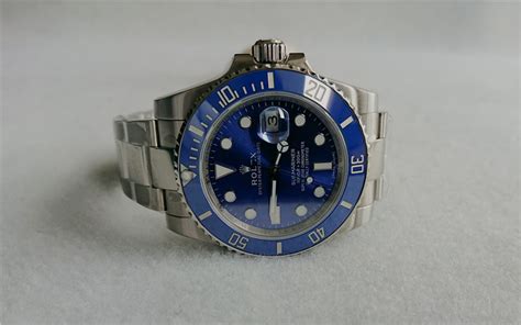 Rolex Submariner Cloned 3235 Movement Watch Blue Dial 116619LB 0001