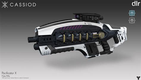 David Riall Cassoid Foundry Destiny Concept Weapon Design