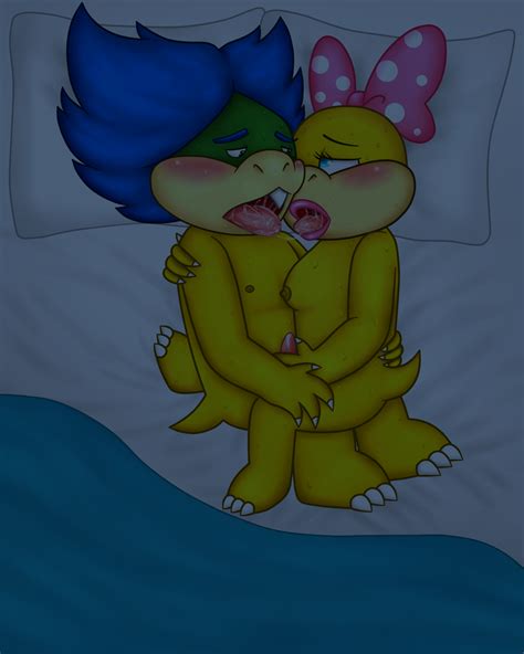 Rule 34 Anthro Blue Hair Koopa Koopaling Koopalings Ludwig Von Koopa Mario Series Nintendo