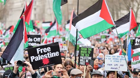 Pro Palestine Demonstrators Promise To March For As Long As It Takes