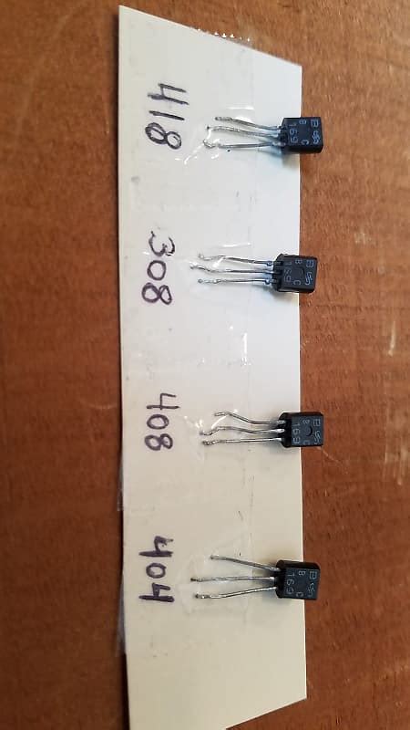 Big Muff Mojo Parts Medium Hfe Npn Transistor Set Vintage Reverb