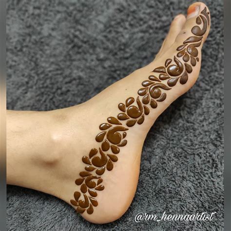 Leg Mehndi Designs 25 Simple And Easy Leg Mehndi Designs For Women In