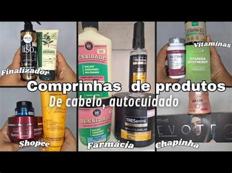 COMPRINHAS DE PRODUTOS DE CABELO Autocuidado Amazon Shope