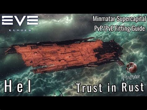 EVE Echoes Hel Minmatar Supercapital Supercarrier PvP PvE