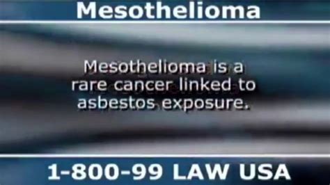 Mesothelioma Commercial Meme - Doctor Heck