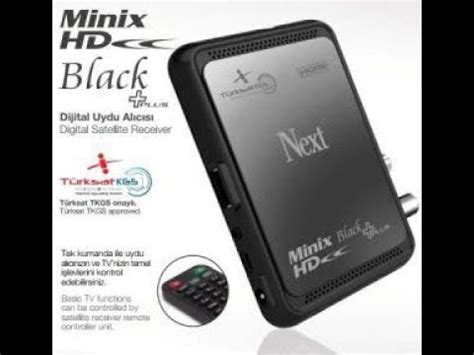 Next Minix Hd Black 2 Plus Digital Uydu Alıcısı İnceleme Ve kurulumu