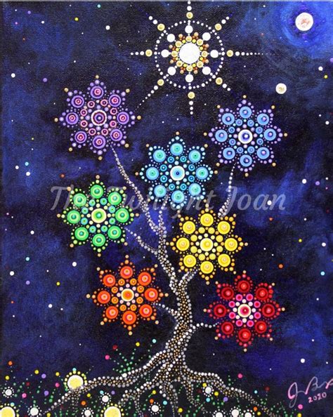 Chakra Tree Art