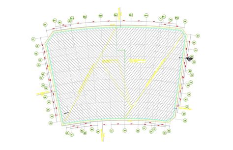 Building Excavation Plan Autocad File Free Download Cadbull