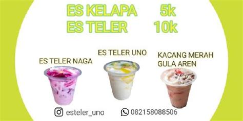 Daftar Harga Menu Delivery Es Teler Uno Sepinggan Balikpapan Terbaru