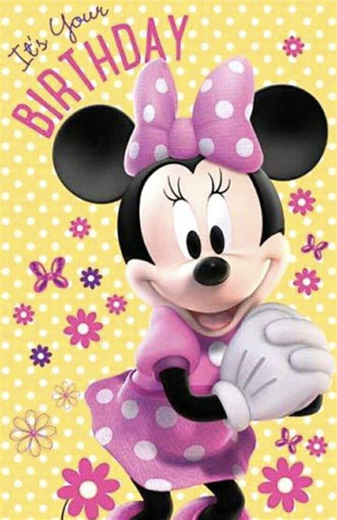 Minnie Mouse Birthday Wallpapers Top Free Minnie Mouse Birthday