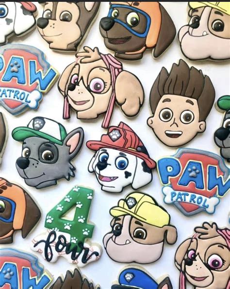 Cookie Designs Cookie Ideas Paw Patrol Cookies Cookie Exchange