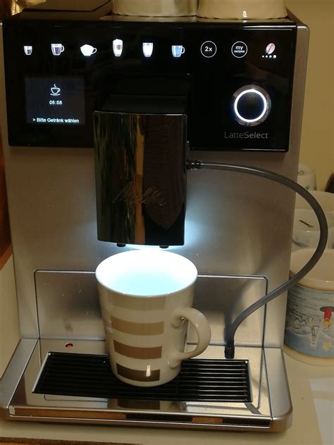 Erster Kaffeegenuss Melitta Latte Select Kaffeevollautomat 2023