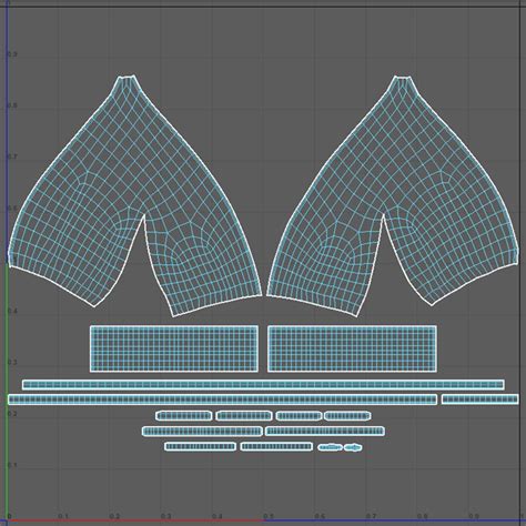 Red Bikini Swimsuit 3D Model TurboSquid 1735078