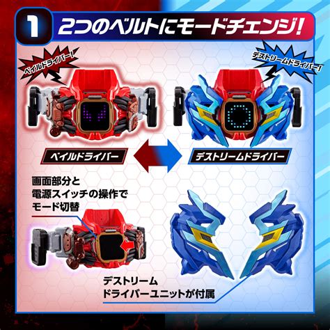 【一部予約販売】 仮面ライダーリバイス Dxベイルドライバー デストリームドライバーユニット Asakusa Sub Jp