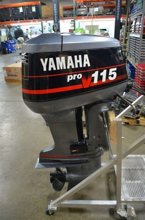 1994 Yamaha 115 Hp V4 Carbureted 2 Stroke 20″ Long Shaft Outboard