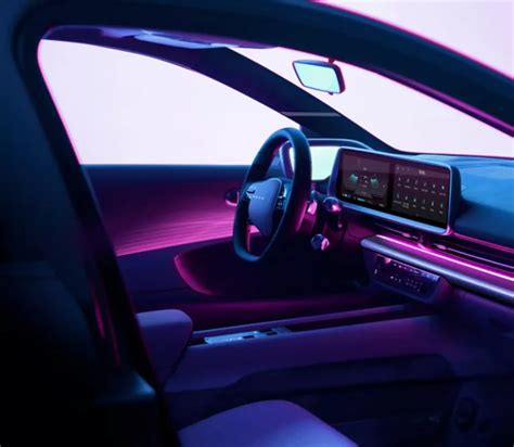 Driven By Emotion How Ioniq 6s Interior Lighting Helps To Create An