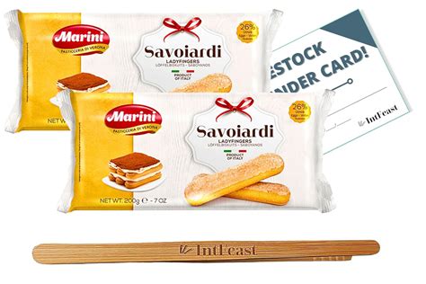 Marini Savoiardi Lady Dedos Para Galletas Italianas De Tiramis