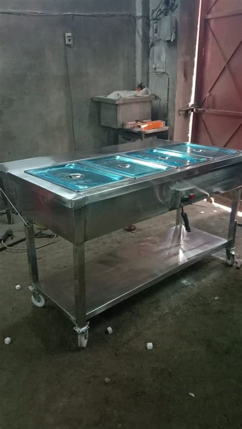 Stainless Steel Bain Marie For Hotel Number Of Burner 4 At Rs 18500