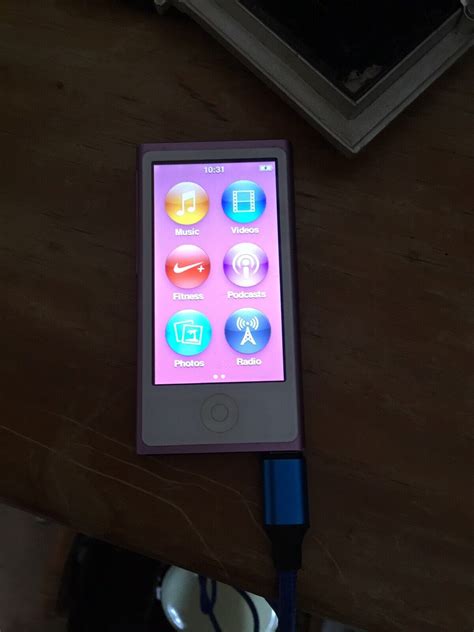 Apple Ipod Nano 7th Generation 16gb Purple Md479qba 885909565245 Ebay