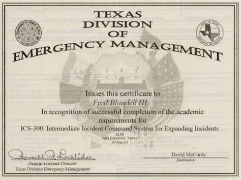 FEMA ICS-300 Intermediate ICS Expanding Incidents