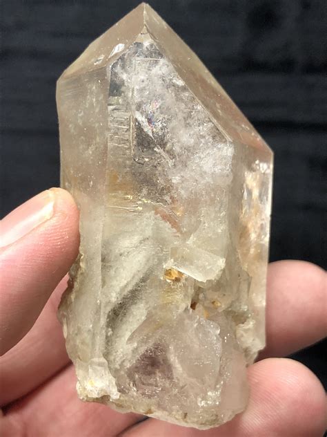 Incredible Phantomslarge Clear Quartz Crystal Chlorite Etsy