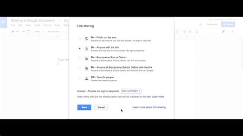 How To Share A Google Doc Sheet Or Slide To Work Collaboratively Youtube