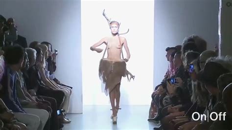 Topless Fashion Show Naked Braless Fashion Show Designs By Jacquemus