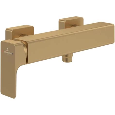 Mitigeur M Canique Douche Villeroy Et Boch Subway Brushed Gold