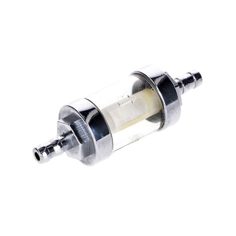 Fuel Filter Chrome Plated 6 Mm Fuel Tank Line And Filters Radne