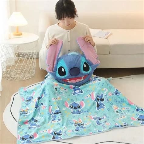 Peluche De Stitch Con Frazada X Cm Pza Hs Mayoreo