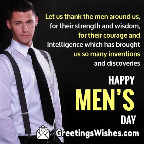 International Mens Day Wishes Messages November Greetings Wishes