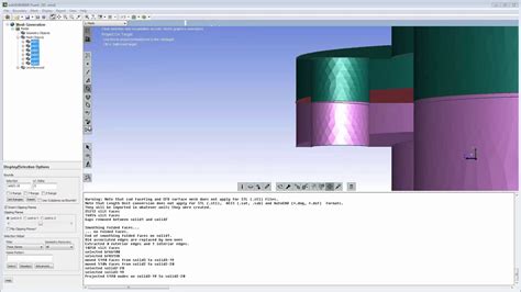 Ansys Object Based Surface Mesh Preparation Youtube