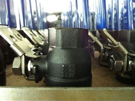 Forged 1 PC Hex Ball Valve Thread End 2000wog Rptfe 2000wog Ball Valve