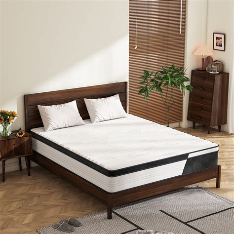 Full Mattress Swbvs Adult 12in Hybrid Innerspring Mattress Non ...