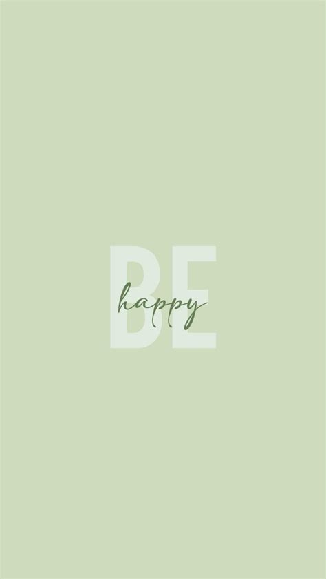 Pastel green quote wallpaper – Artofit