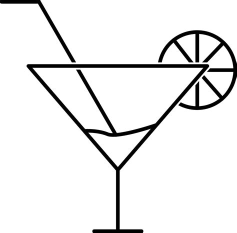 Cocktail Icon Vector Illustration 23474055 Vector Art At Vecteezy