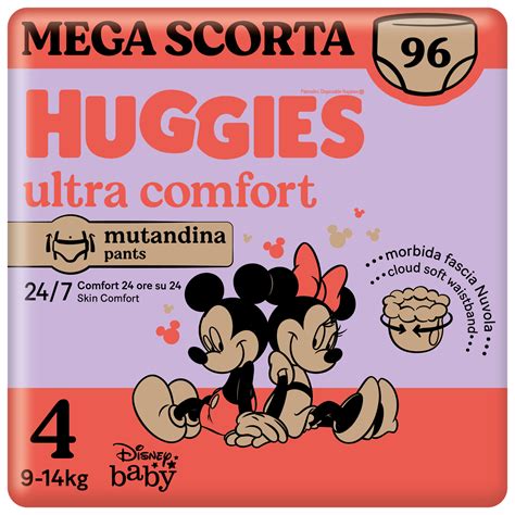 Huggies Ultra Comfort Mutandina Megapack Tg4 96 Pezzi Bimbostore