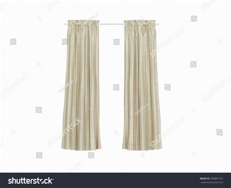 illustration front view curtain stock illustration
