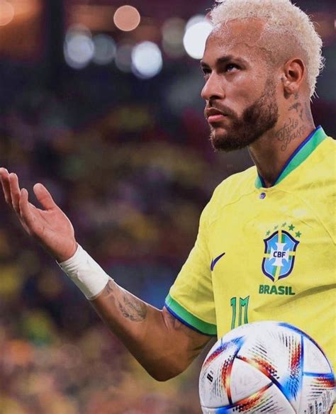 Neymar Jr Brazili Zuid Korea Qatar Wk Brazili Zuid