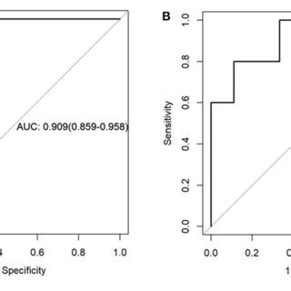 Receiver Operating Characteristic Curves Of The Radiomics Model In