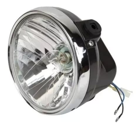 Optica De Yamaha Ybr Faro Delantero Completo Con Focos